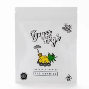 Sugar High Pineapple Express Gummies 50mg THC Sativa NYC